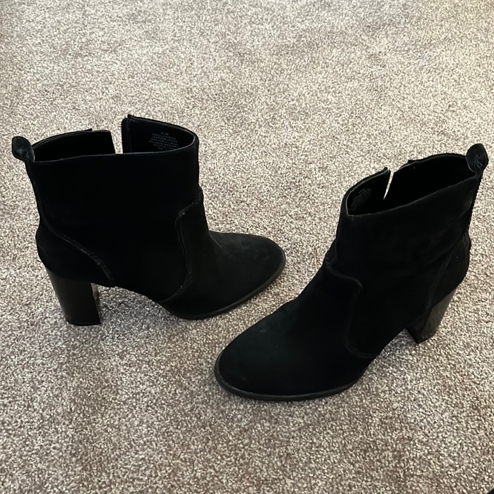 Nine West suede ankle boots